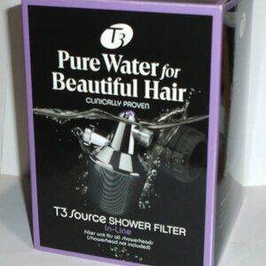 T3 Source ShowerHead + Filter Pure Water for Beautiful Hair NEW In Box 73301